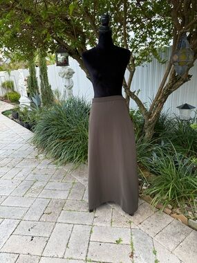Chico's Brown Maxi Skirt - Sleek Long Silhouette